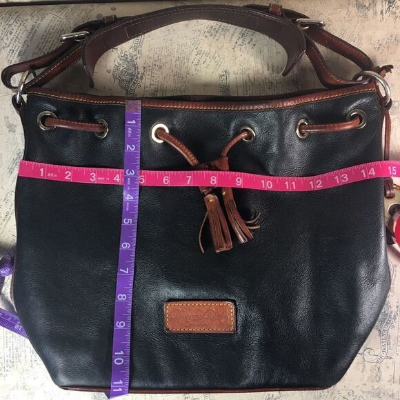 Dooney & Bourke • Florentine Vacchetta Bucket Bag - Picture 9 of 15